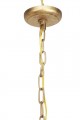  OUT OF STOCK 28"W x 30"H GOLD METAL CHANDELIER [201606] SHIPS PALLET ONLY